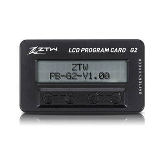 ZTW LCD program card G2