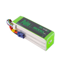 PULSE 6000mAh 50C 22.2V 6S LiPo Battery - EC5 Connector - HeliDirect