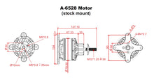 Scorpion A-6528-200KV Brushless Motor - HeliDirect