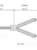 AR Proline Y Lead 152mm Servo Cable - HeliDirect