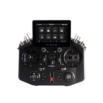 FrSky Tandem X20 Transmitter w/Battery + SD Card + Handle Shells - Black - HeliDirect