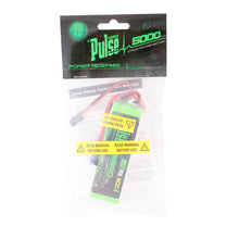 PULSE 2S 2550mAh 20C 7.4V RX LiPo Battery - HeliDirect